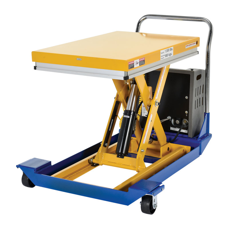 36'' H Utility Cart with Wheels, 36" H x 36" W x 46.5" D