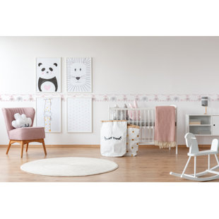 Elephant Party 5 m x 15.5 cm Peel & Stick Wallpaper Border