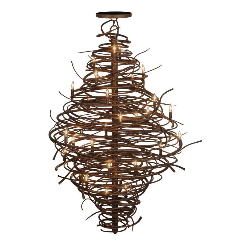 Cyclone 28 - Light Chandelier