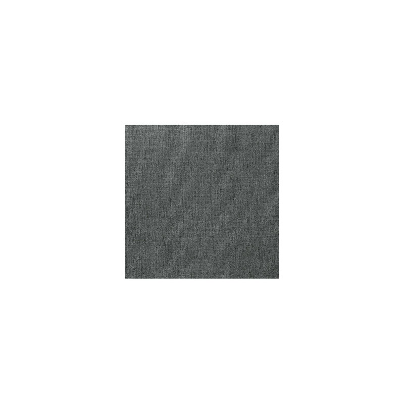 Fauteuil et repose-pieds Kerma, Polyester gris