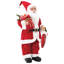 Santa Claus Figure Red Polyester Christmas Figurine Holiday Santa Statue-1219518908