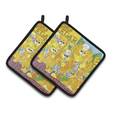 Caroline's Treasures Polyester Potholder Set