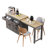 Extendable Kitchen Island With Rolling Wheels, Spice Rack, 2 Drawers, And 4 Door Cabinet, Grey | Gift Idea-122441340