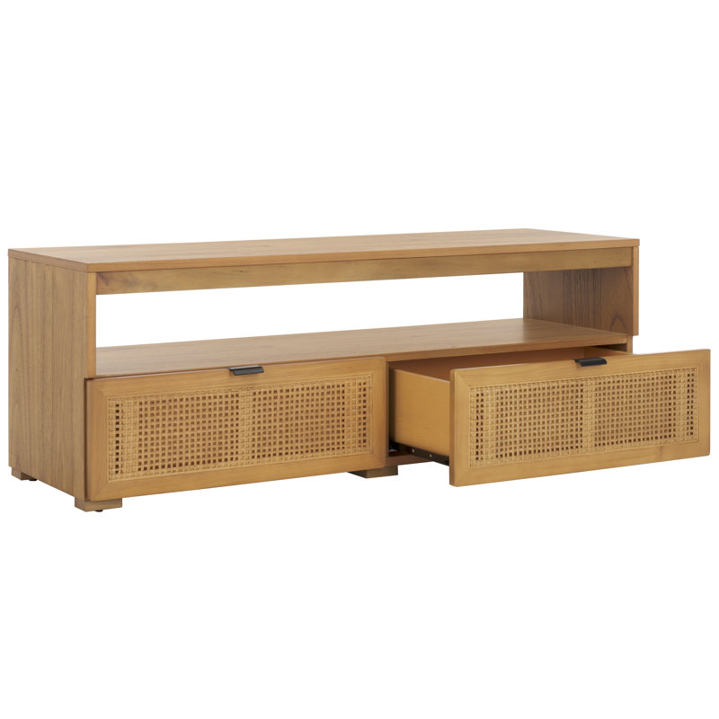 Crédence de rangement l 47,5 po Aafi, Naturel
