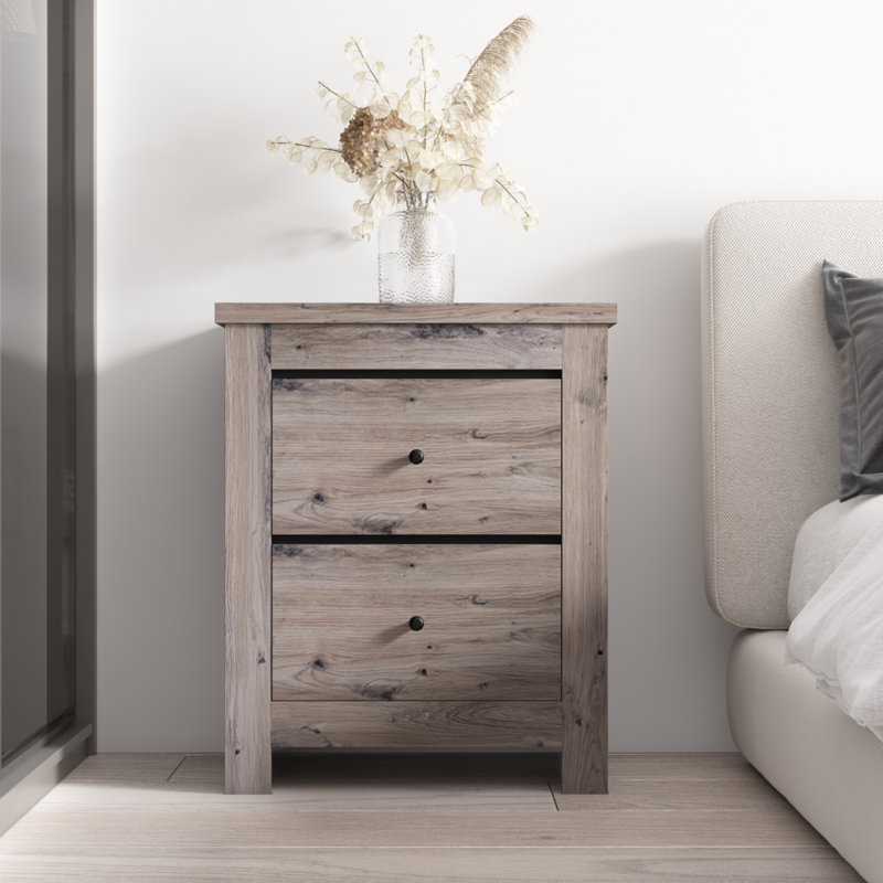 Tangier 29.5" Nightstand with Matte Finish