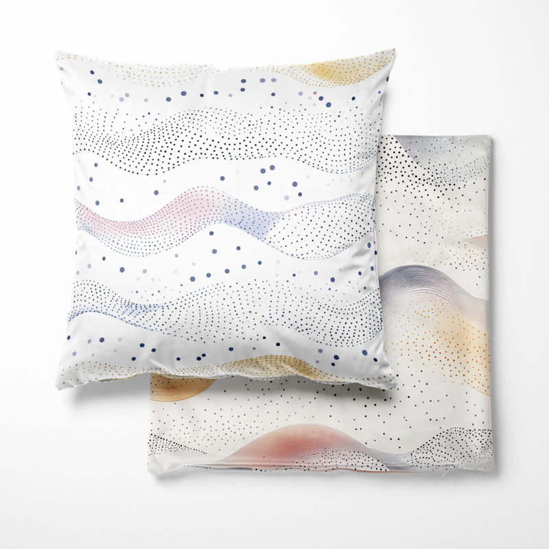Coussin décoratif Modern Dot, H 16 po x l 16 po