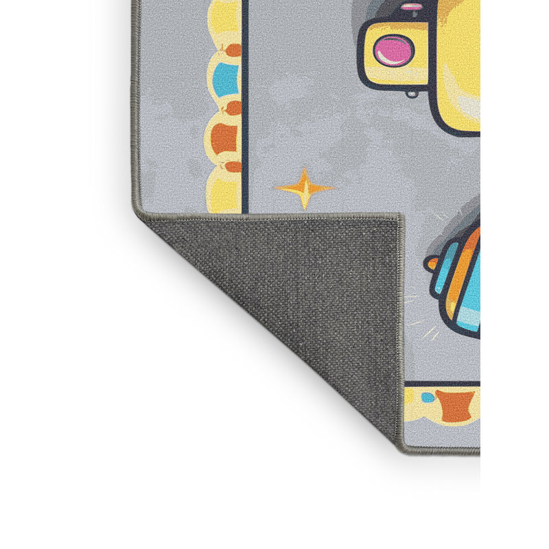 Tapis pour enfant Zoomie, Rectangulaire 8 pi x 10 pi
