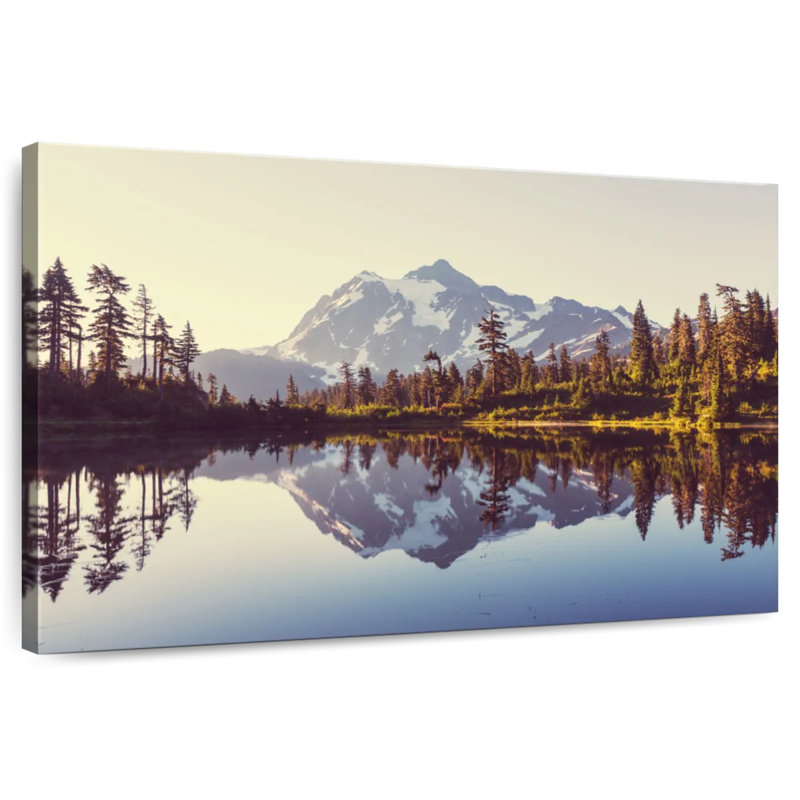 Alvord Picture Lake Reflection, 20" H x 30" W