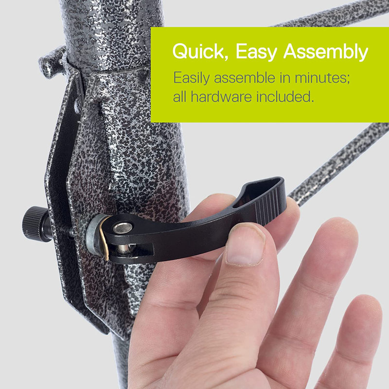 Support de rangement vertical autoportant pour 2 vélos