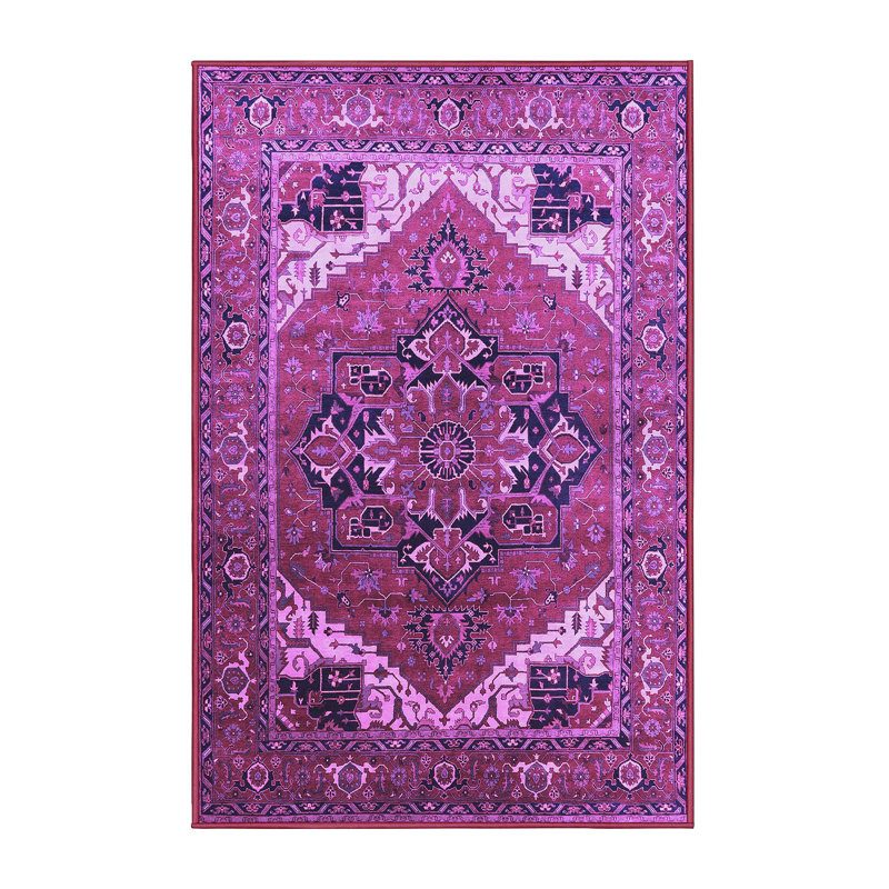 Oriental Indoor Rug, Square 5'