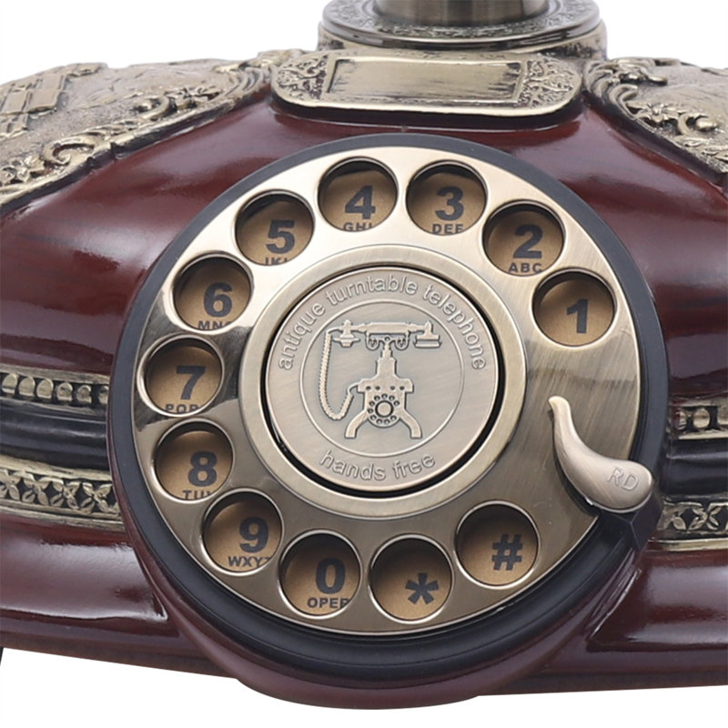Téléphone à cadran fixe Vintage
