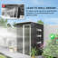 5 X 3Ft Garden Storage Shed With Sliding Door And Sloped Roof Outdoor Equipment Tool-94498750