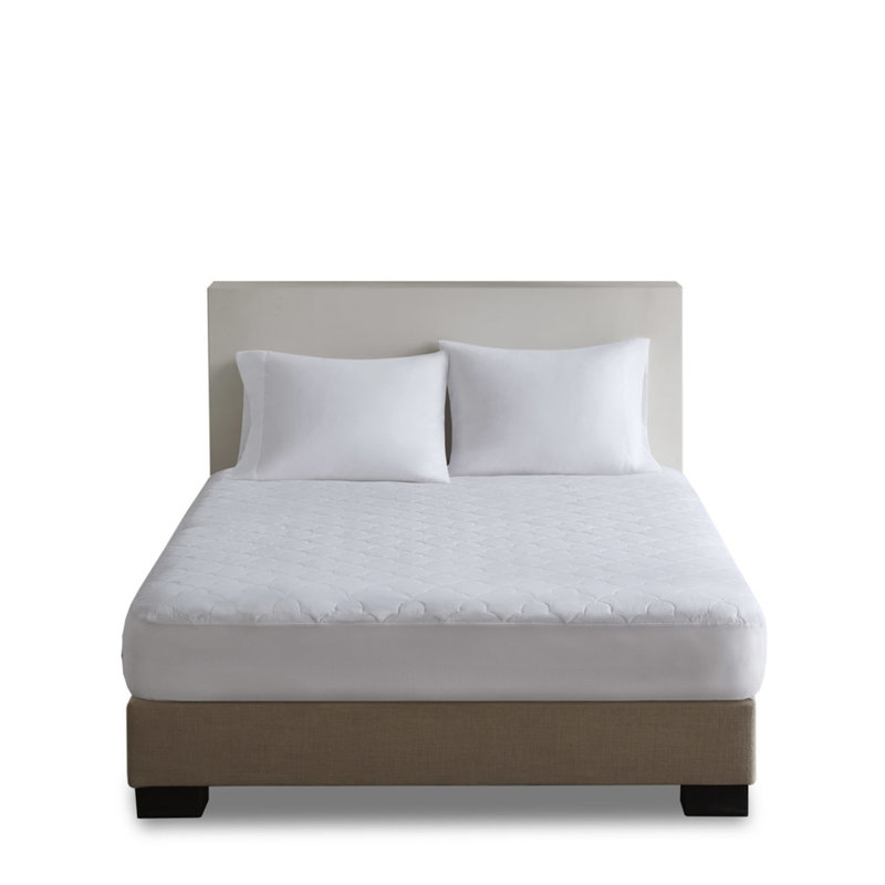 Twin Xl Cotton Pad - Enhances Comfort Of Your Mattress Spandex Skirt For A Secure Fit