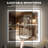 Wrought Studio™ LED Bathroom Mirror with Lights, Lighted Vanity Mirrors for Bathroom Anti-Fog, Dimmable, 3 Colors, Wall Mounted  with ETL & 5-Year Warranty-1097491976