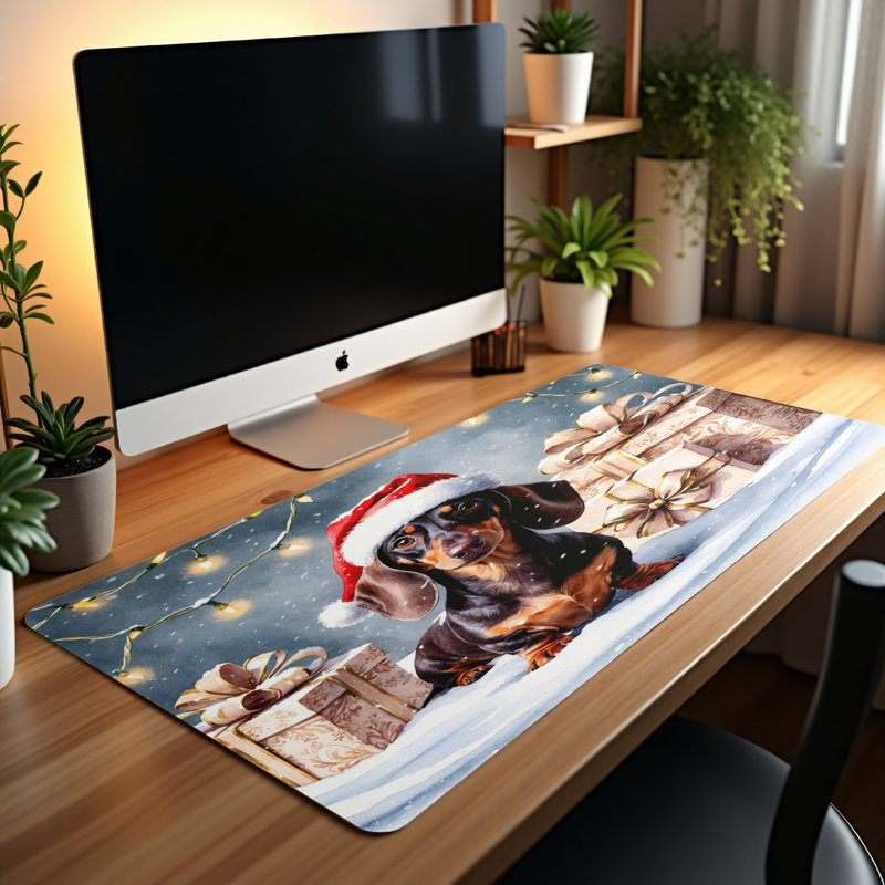Polyester Desk Pad, 23.6x13.8