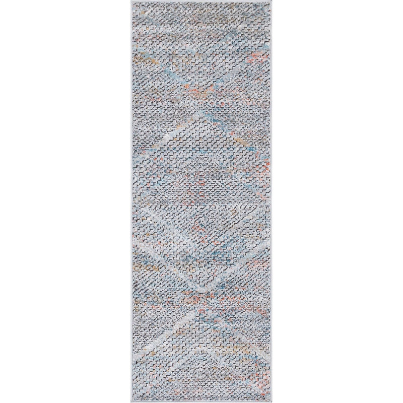 Checkered Indoor Rug, Runner 2'2" x 6'1"