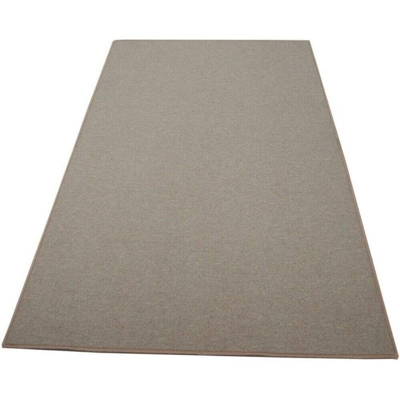 Feena Furnish my Place Modern Indoor/Outdoor Commercial Solid Color Rug - Pet and Kids Friendly Rug, Stain Resistant, Floor Carpet for Living Room & Hallway, Wedding - Assorted