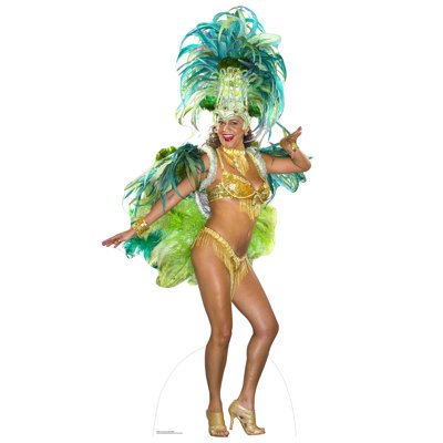 Groovy Festival Babe Cardboard Standup