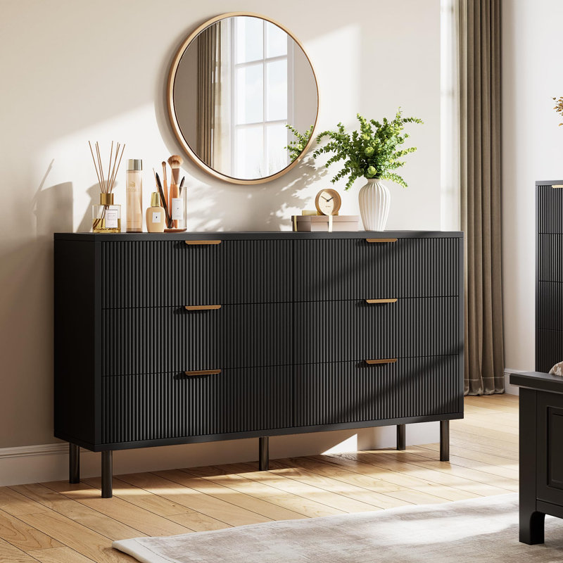 Commode 6 tiroirs Wave
