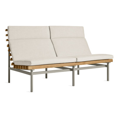 Perch 59" Teak Patio Loveseat