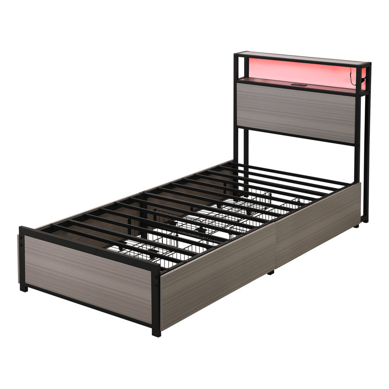 Corsandra Storage Bed, Single (3')