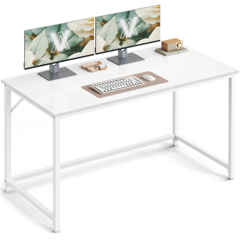 Metal Base Computer Desk