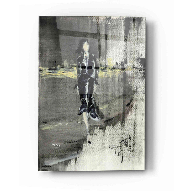 Art mural en verre acrylique, H 16 po x l 12 po x P 0,12 po