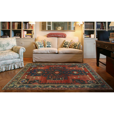 Ferko One-of-a-Kind 5'2" X 8'10" 1980s Wool Area Rug