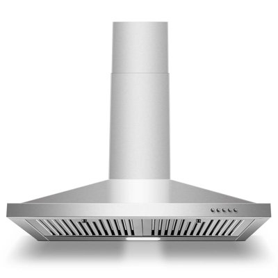 Hotte murale 30 pouces en acier inoxydable