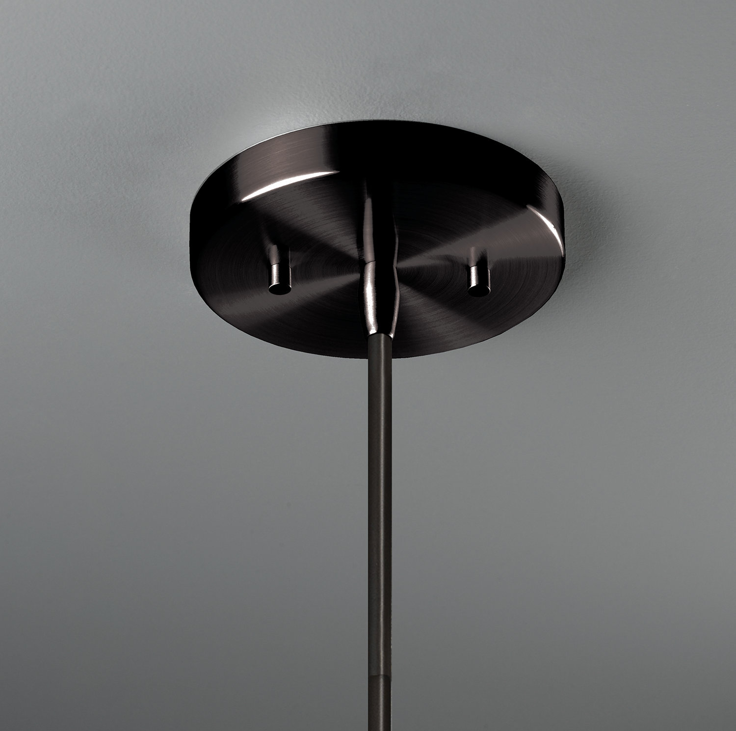 Logan Single Light Ceramic Dimmable Pendant, Terra Cotta, Matte Black