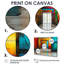 «Red Blue Colorful Glass Tunnels II - Tunnels», ensemble d'art mural-645473163-645473165