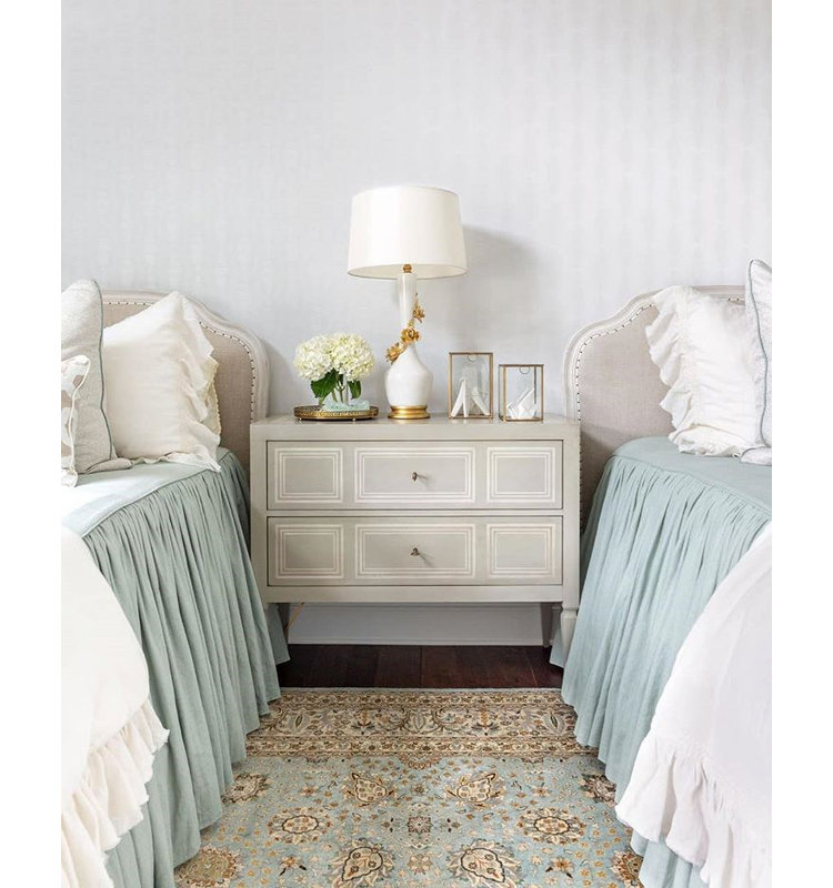 Milan Accent Chest, Ivory