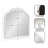 Avenn Odile Framed Wall Mirror 20X30 White-972583740