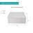 Vinyl Dinnerware Storage Set with Felt Dividers Included