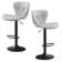 Swivel Adjustable Height Modern Bar Stools with Metal Frame