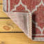 Tapis intérieur / extérieur rouge / beige Hague Moroccan Trellis-849413686