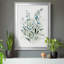 «Delicate Blue Botanical I», peinture sur toile encadrée-1067735467-1067735466
