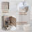 Chrystan 18'' Mini Single Bathroom Vanity with Ceramic Top