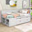 Wood Daybed with Drawers and Shelves-1807396033-1807396036
