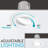 5"/6" Selectable CCT Remodel IC LED Retrofit Recessed Lighting Kit