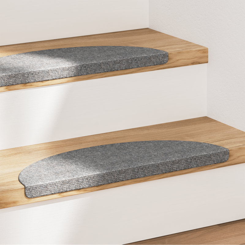 Inger Stair Tread, Half-Round 17cm x 56cm