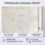 «Soft Soft Beige Plaster Paint Layers», art mural minimaliste sur toile beige-1158290908-1158290906