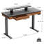 Metal Base Standing Desk with Power Outlet-1261263706-1261263707