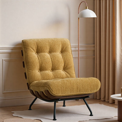 Chaise de loisirs simple rétro.