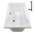 66'' x 34'' Acrylic Soaking Drop-In Bathtub, Drain Included-97545321