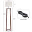 Lampe sur pied en bambou de style campagne facile à assembler-2122274163
