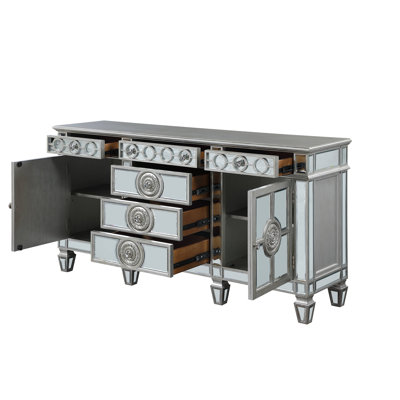 Mirrored Sideboard, Antique White Sideboard