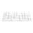 25 Pcs Clear Plastic Drawer Organizers Set