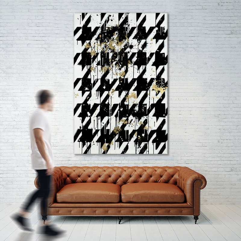 " Golden Hound ", 72" H x 72" W x 1.5" D