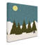 « first snowfall », art sur toile-23105885